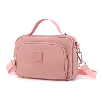 Модерен дамски Малка чанта, с опростен дизайн, висококачествена Чанта от здрав Плат, чанта през рамо, чанта за телефон в красивия стил за момичета