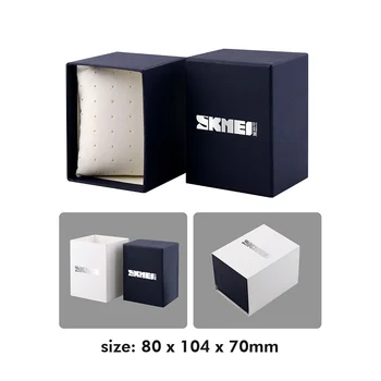 Оригинален подарък кутия SKMEI, метална кутия и картонена кутия с маркови кутия за часовници SKMEI за приятел, деца, приятелка или гадже