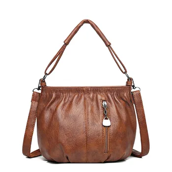 CYY 2023, нова ретро чанта през рамо от изкуствена кожа, по-голямата голям чанта-торба, чанта през рамо