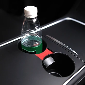 Авто Ограничител на приплъзване на слота за чаши вода Скоба за Ограничителя на Централната Конзола Скоба за Слота за Чаши Вода Стабилизатор е Съвместим с модел Y Model3