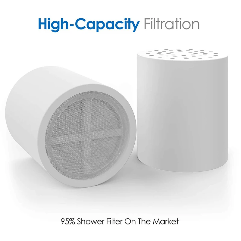 15 стъпки взаимозаменяеми касета филтър за душ, премахва микроорганизми хлор за пречистване на твърда вода за душ главата в банята4