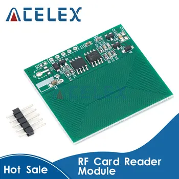 RFID вградена антена RF карта четец 125 khz card Reader сериен порт UART изход надвишава rdm6300