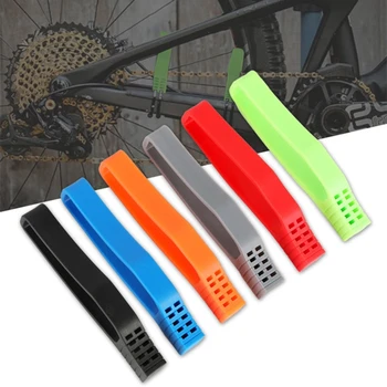 1 Чифт цветни защитни вериги за велосипед рамка за планински път, защита на велосипед рамка, защита на задната вилица, защита верига на велосипед, капачка G99D