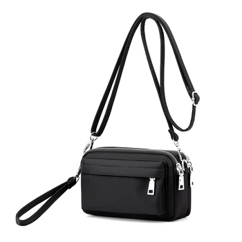 Малка Дамска чанта през рамо, с висококачествена дамска чанта, найлонова чанта през рамо дамски чанти-месинджър, преносима чанта bolsos