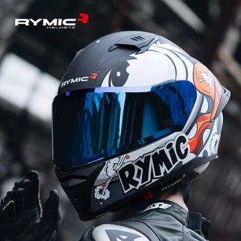 RYMIC Moto Панти Каска Грах Capacete De Мото Каска на Мотоциклет Мотоциклет на Мъжки Дамски Ретро Каски За Каране