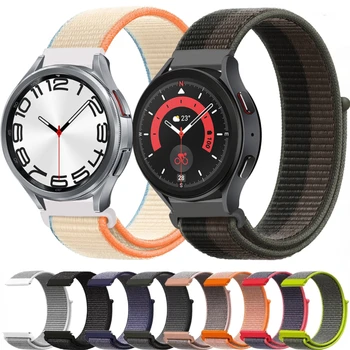 Найлонов ремък За Samsung Galaxy watch 6/4 Classic/5 Pro Gear S3 Amazfit GTR Спортни часовници-гривни за Huawei watch GT 2/3 Pro