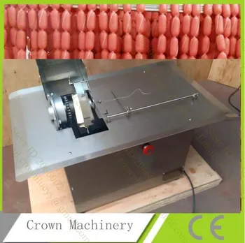 Електрическа Предварителна машина за рязане на колбаси от неръждаема стомана, машини за завързване на колбаси, инструмент за обработка на колбаси с диаметър 42 мм