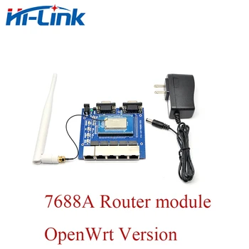 Безплатна Доставка Hi-Link CE FCC HLK-7688A Gateway Модул Рутер Media Tek MT7688AN на чипсета Testkit Openwrt Безжичен