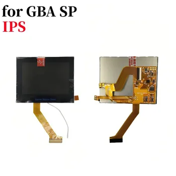 3 комплекта за GBA SP IPS LCD подсветка IPS висока яркост за Gameboy Цветна подсветка конзола Дисплей с подсветка на LCD екрана аксесоари