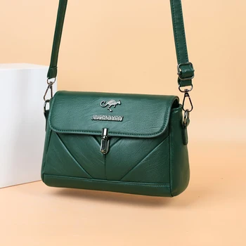 Луксозни Чанти на Известни марки, женствена чанта 2023, Модни висококачествена кожена дамска дизайнерска чанта през рамо, чанта-месинджър