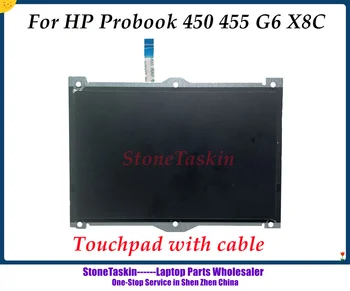 StoneTaskin рециклирани Оригинален TM-P3339 За HP Probook 440 450 455 G6 тъчпад бутон на мишката такса Черен кабел 100% Тествана