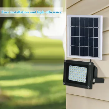 Фокус на слънчева енергия, led слънчева светлина IP65, водоустойчив външни охранителни светлини за дома, градината, тревата Директен доставка
