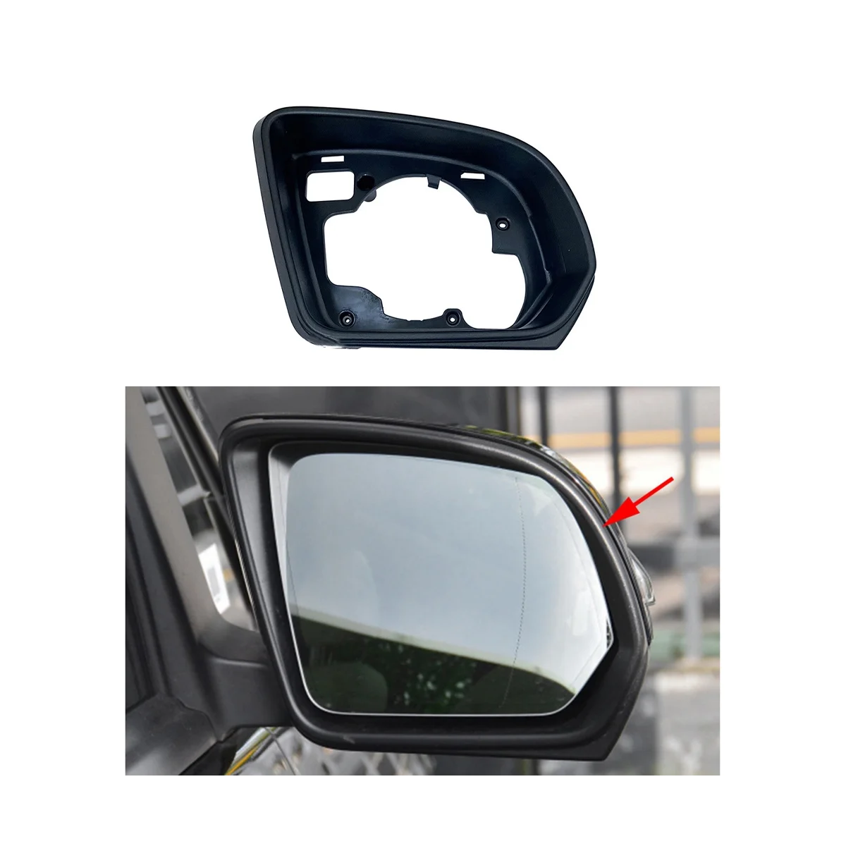 A4478101600 Притежателя Рамка на Странично Огледало на Колата за Mercedes-Benz Vito W447 2016-2021 Стъкло за Обратно виждане С Насипни Покритие на Корпуса2