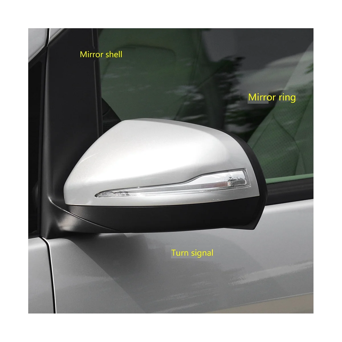 A4478101600 Притежателя Рамка на Странично Огледало на Колата за Mercedes-Benz Vito W447 2016-2021 Стъкло за Обратно виждане С Насипни Покритие на Корпуса4