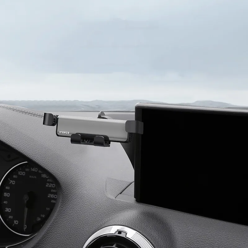 За Audi Q2L 2018-2022 Навигационния екран с фиксиран монтиране на автомобилния телефон, безжично зарядно устройство, съвместимост с мобилен телефон в колата4