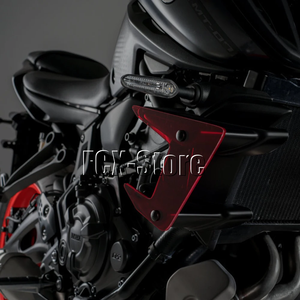 Нови Аксесоари за Мотоциклети Yamaha MT-07 MT 07 MT07 Прижимная Силата на Предното Крило Гол Спойлер Дефлектор Червено/Черно/Синьо mt07 20212