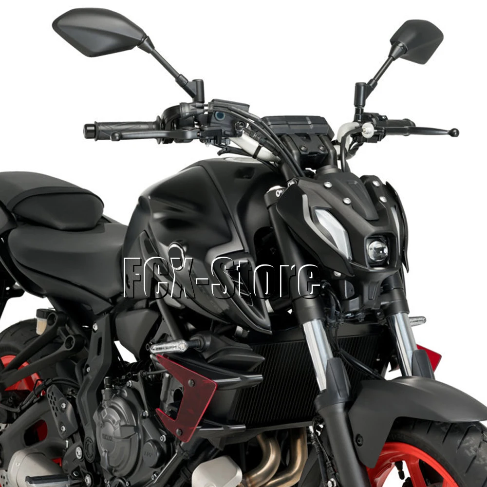 Нови Аксесоари за Мотоциклети Yamaha MT-07 MT 07 MT07 Прижимная Силата на Предното Крило Гол Спойлер Дефлектор Червено/Черно/Синьо mt07 20213
