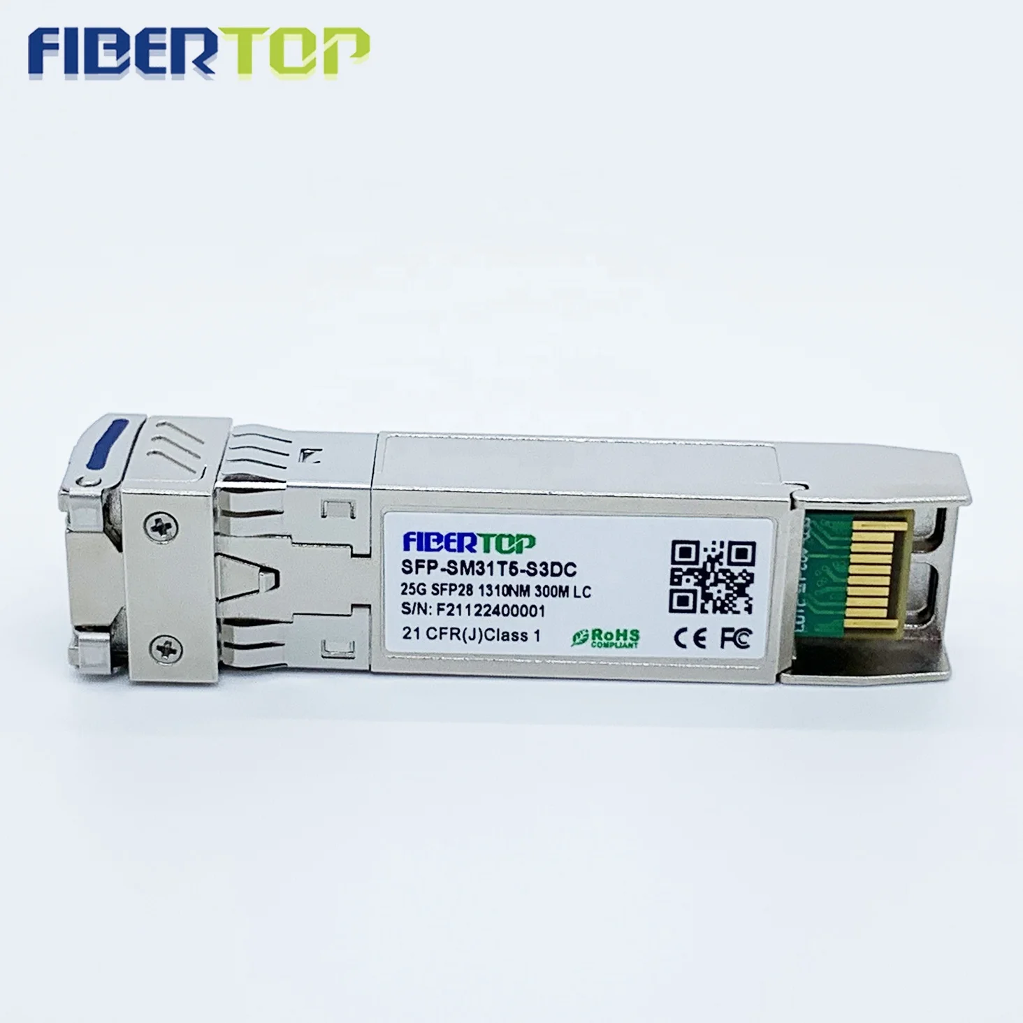 Оптичен радиостанцията Fibertop 25 ГРАМА SFP СТАНОВИЩЕ SFP28 SMF 1310nm 300M модул за 25-гигабитова Ethernet мрежа4